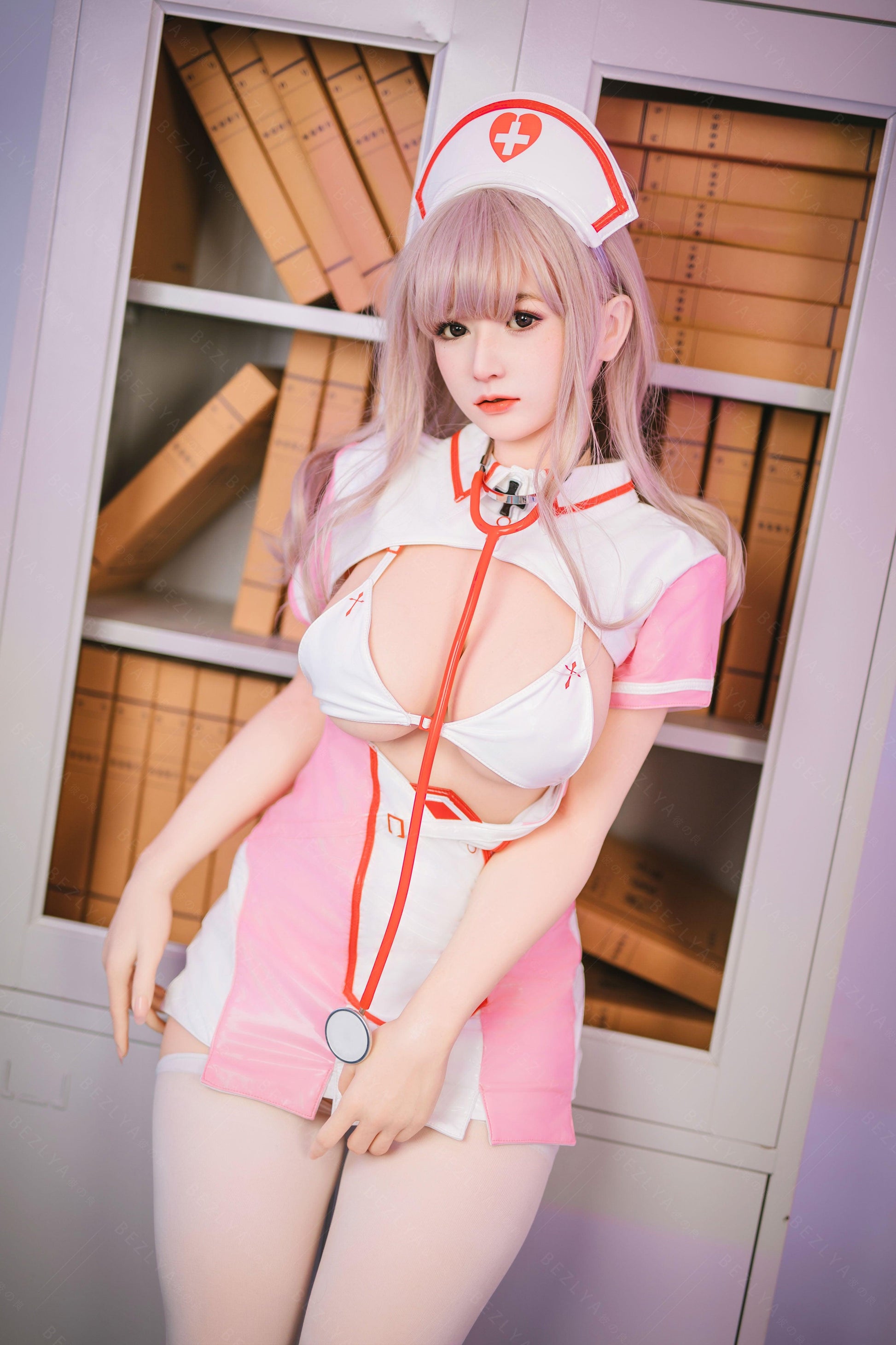 Bezlya - Platycodon - 155cm/5ft1 - 2.2CF C-cup - Silicone Sex Doll - 76dollshop