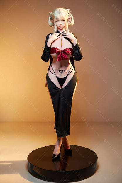 Bezlya - Calla - 155cm/5ft1 - 2.0 F-cup - Silicone Head + TPE Body Sex Doll