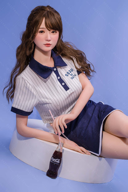 Bezlya - Platycodon - 160cm/5ft3 - 2.0 C-cup - Silicone Head + TPE Body Sex Doll - 76dollshop