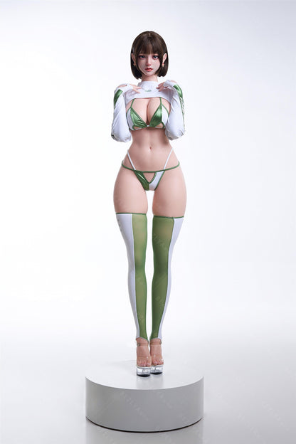 Bezlya - Campanula - 155cm/5ft1 - 2.2CF C-cup - Silicone Sex Doll - 76dollshop