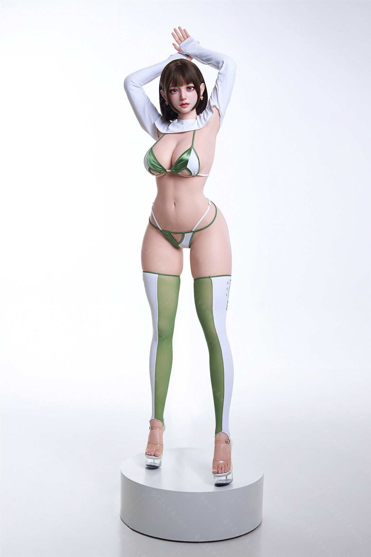 Bezlya - Campanula - 155cm/5ft1 - 2.2CF C-cup - Silicone Sex Doll - 76dollshop