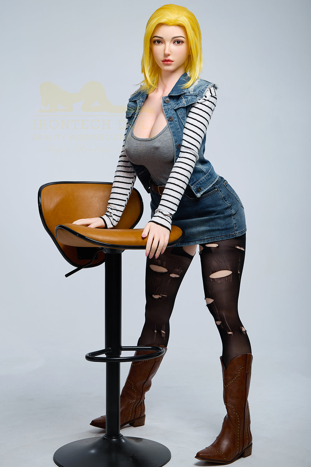 Irontech Doll - S41 Joline - 159cm/5ft3 F-cup - Silicone Head Sex Doll