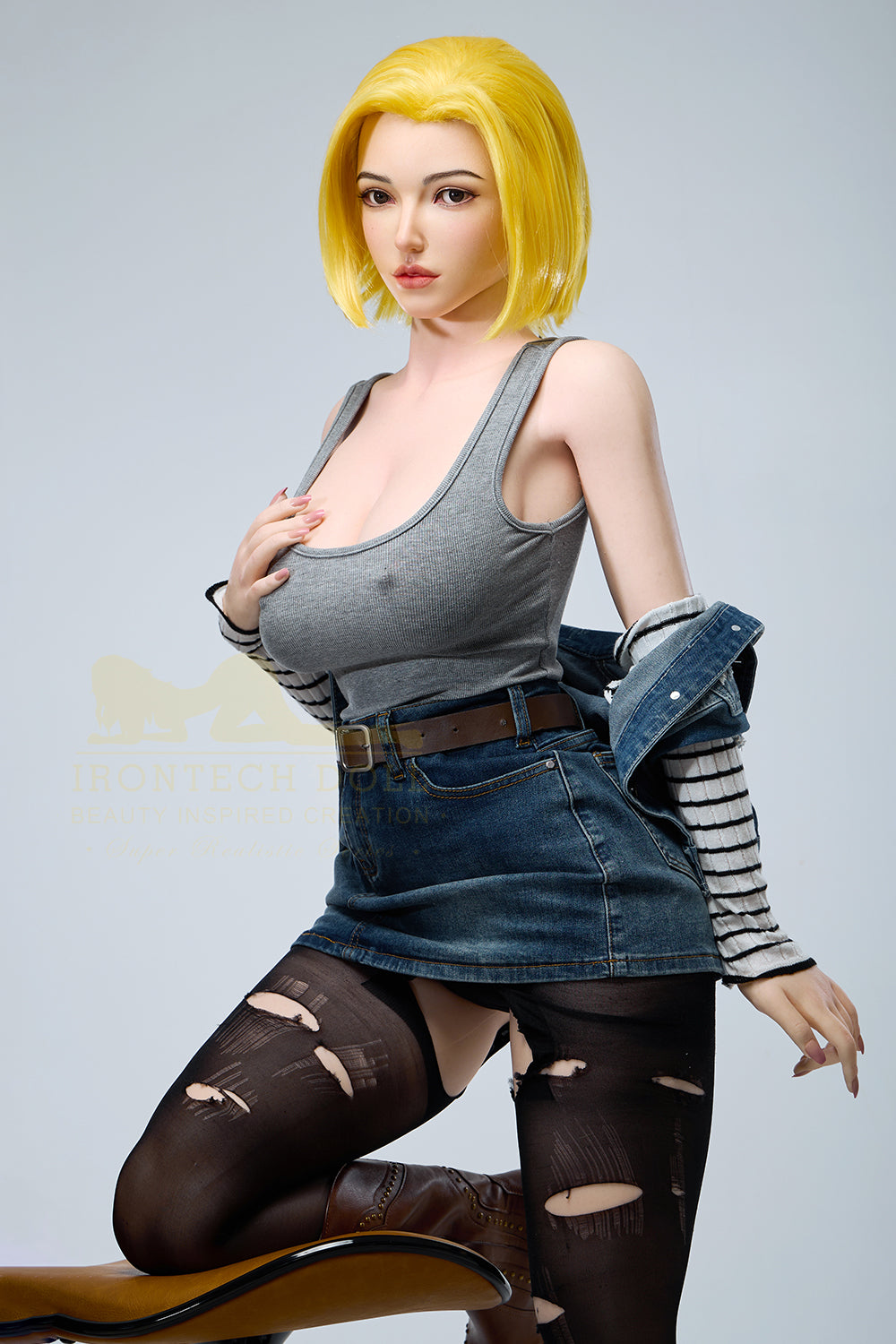 Irontech Doll - S41 Joline - 159cm/5ft3 F-cup - Silicone Head Sex Doll