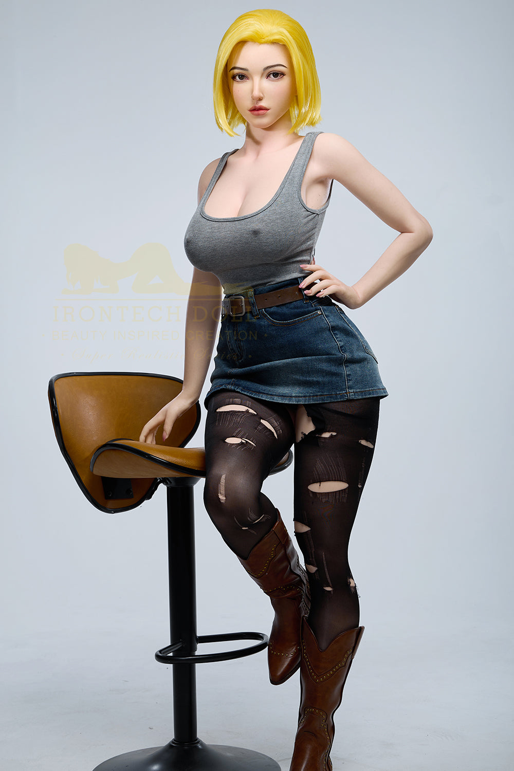Irontech Doll - S41 Joline - 159cm/5ft3 F-cup - Silicone Head Sex Doll
