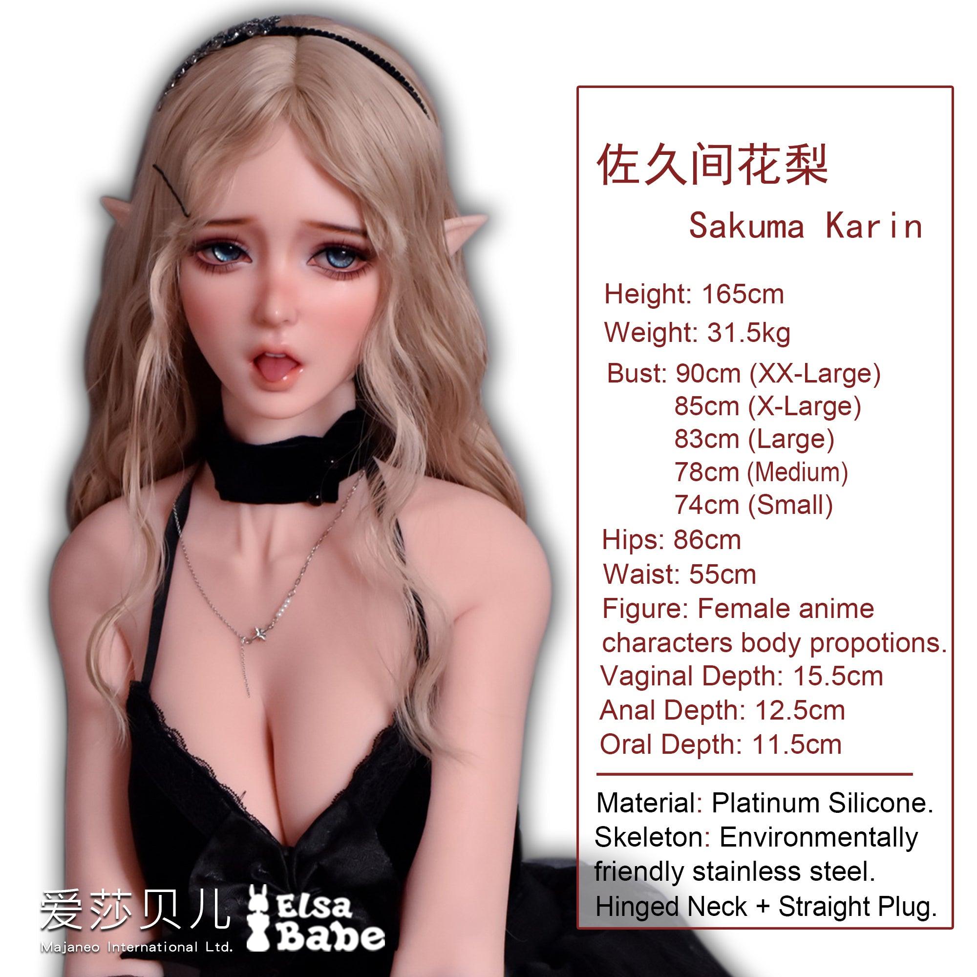 Elsababe – Sakuma Karin - 165cm/5ft5 - Silicone Sex Doll - 76dollshop