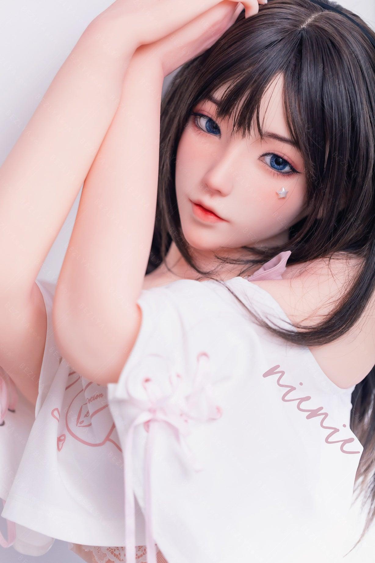 Bezlya - Cyrtanthera - 155cm/5ft1 - 2.0 B-cup - Silicone Head + TPE Body Sex Doll - 76dollshop