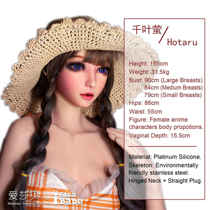 Elsababe – Chiba Hotaru - 165cm/5ft5 - Silicone Sex Doll - 76dollshop